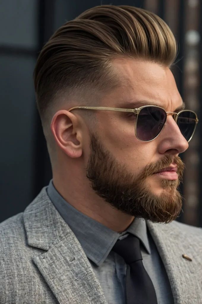 Skin Fade Haircut: 35 Iconic Styles & Grooming Tips for Men Burst Fade for curly or coily hair