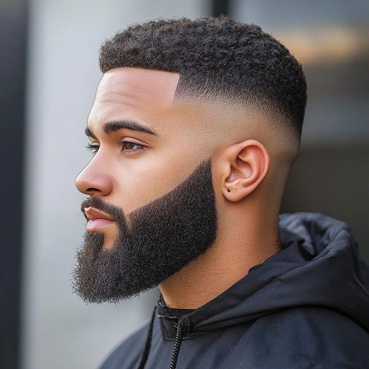 Skin Fade Haircut: 35 Iconic Styles & Grooming Tips for Men Caesar Cut Skin Fade for short fringe