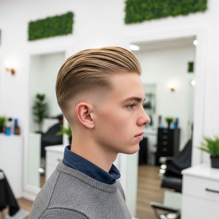 Teenage Boy Haircuts: 27 Cool & Modern Styles for Teens ivy league cut with low fade men haircut styles
