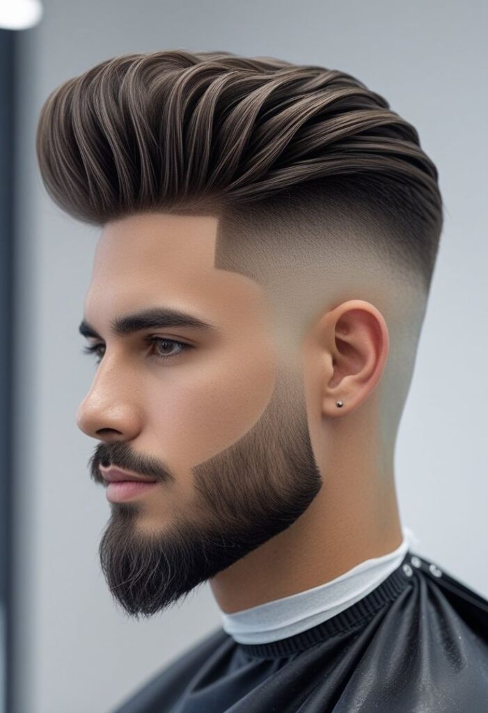 The High and Tight Haircut: 23 Best Styles & Guide for 2026 Modern high and tight haircut with sharp line up and precise edges