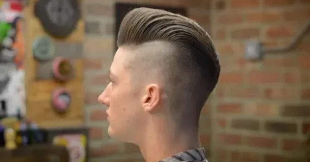 the disconnected pompadour high and tight