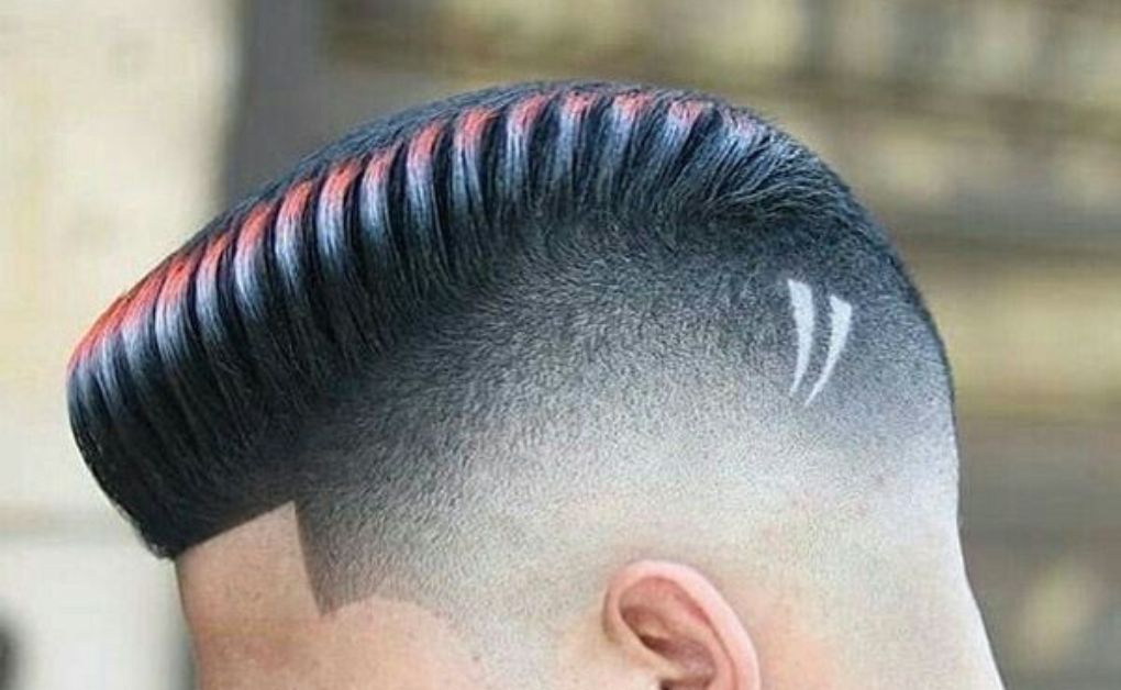 Skin Fade Ivy League Haircut styled with modern texture