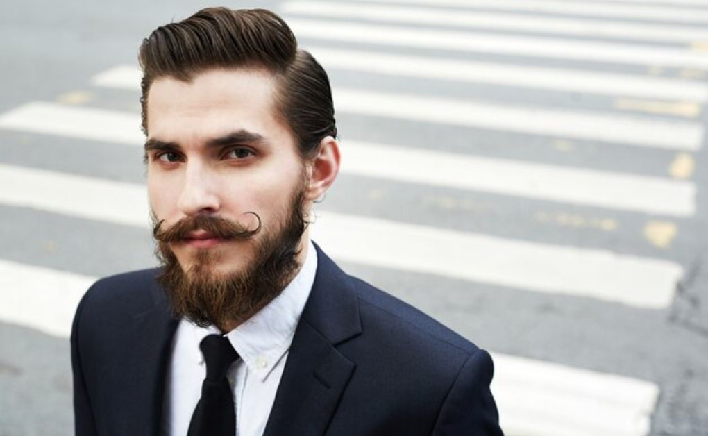 Textured Ivy League Haircut for men with natural volume