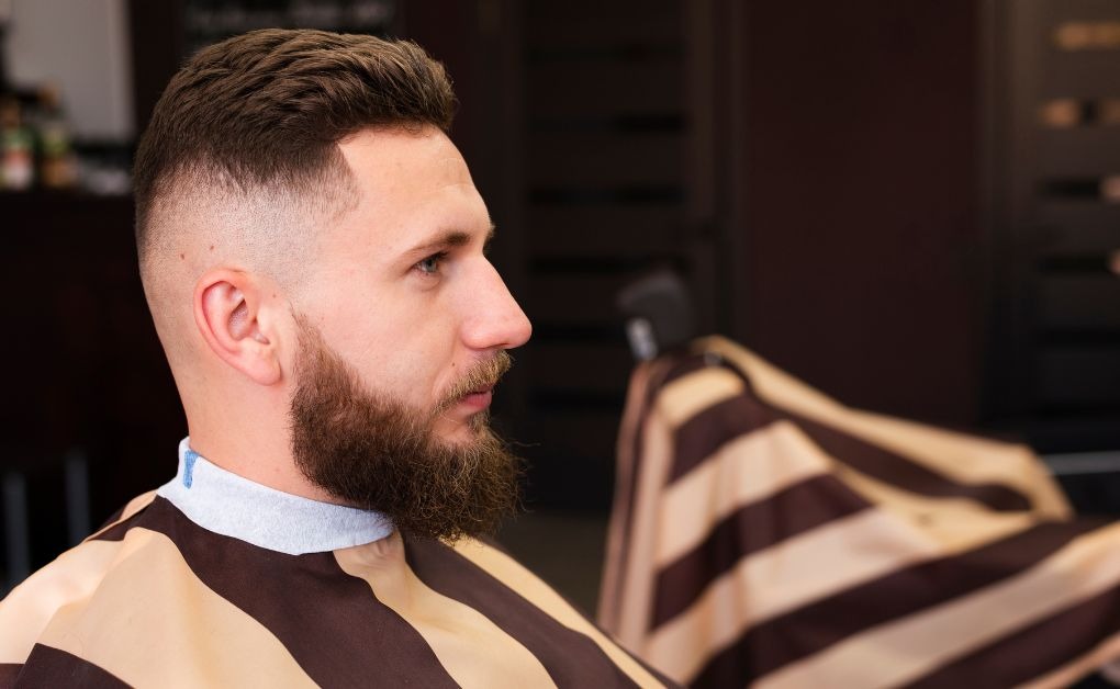 Pompadour style for bold older mens hairstyles