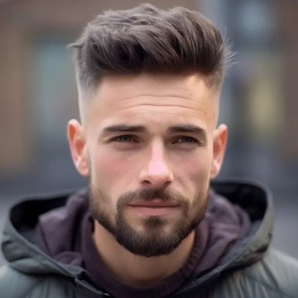 Longer Top Short Sides Haircut for College Boys – 17 Trendy Looks image