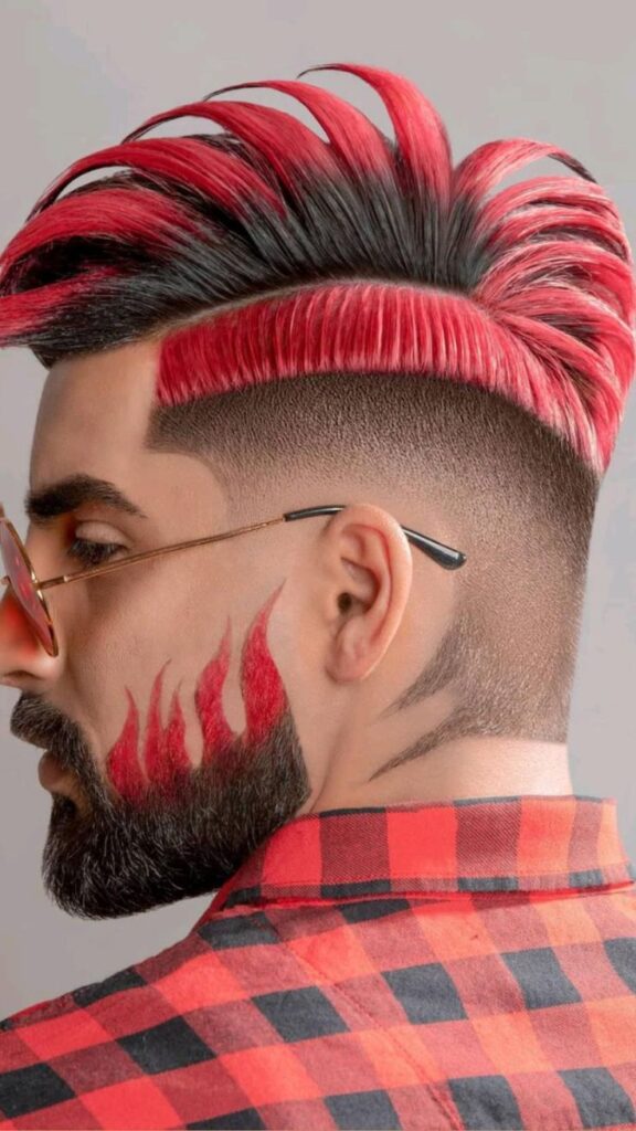 Platinum or Blonde Ivy League Haircut for a fashion-forward look