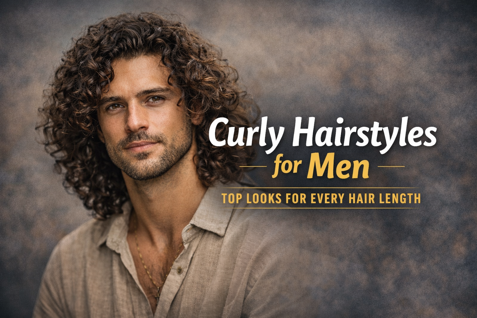 Curly Hairstyles for Men: Top Looks for Every Hair Length