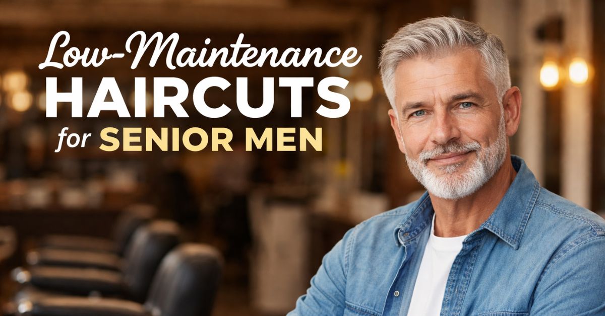 low maintenance haircuts for senior men 22 classic styles