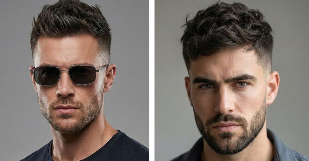 30 Textured Messy Hairstyles for Men messy brush up