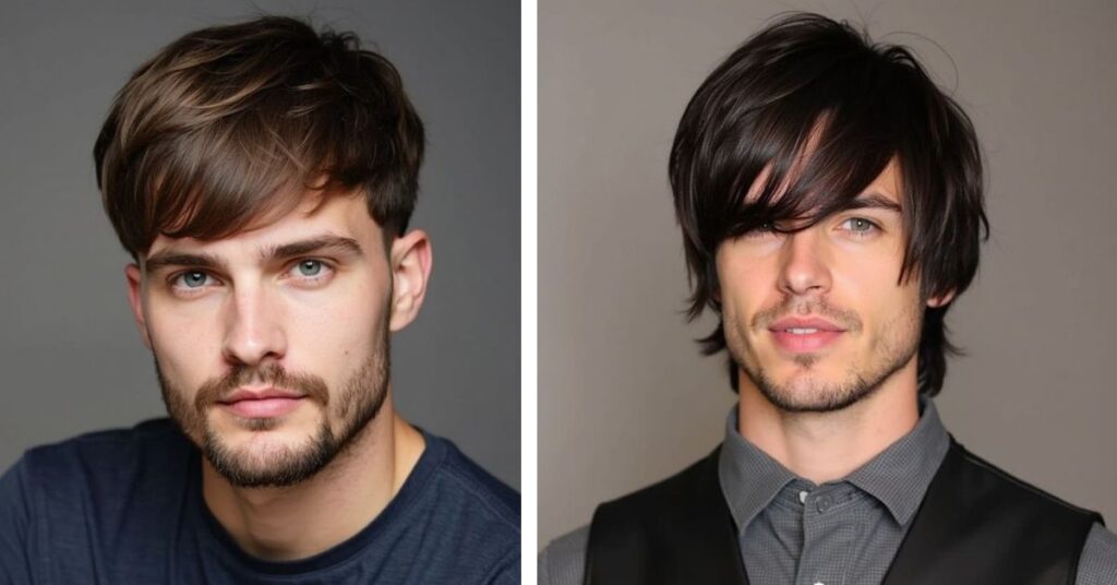 30 Textured Messy Hairstyles for Men messy side sweep