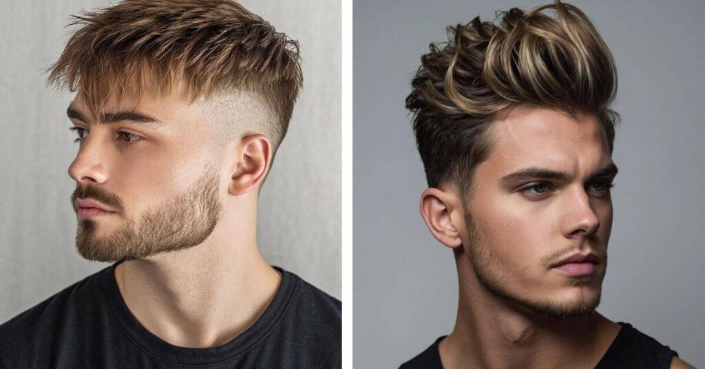 30 Textured Messy Hairstyles for Men messy undercut