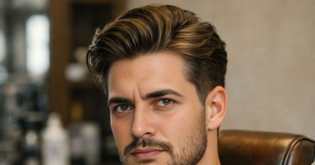 mid length layered cut