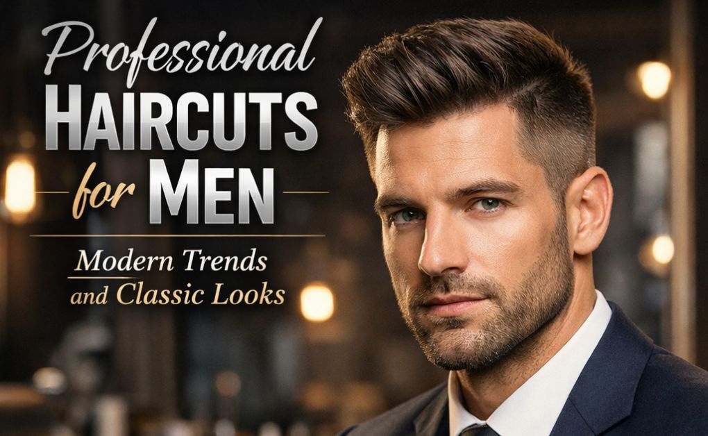 professional haircuts for men modern trends and classic looks