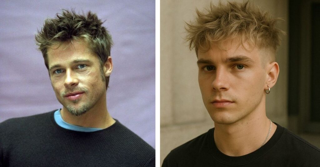 30 Textured Messy Hairstyles for Men soft spiky texture