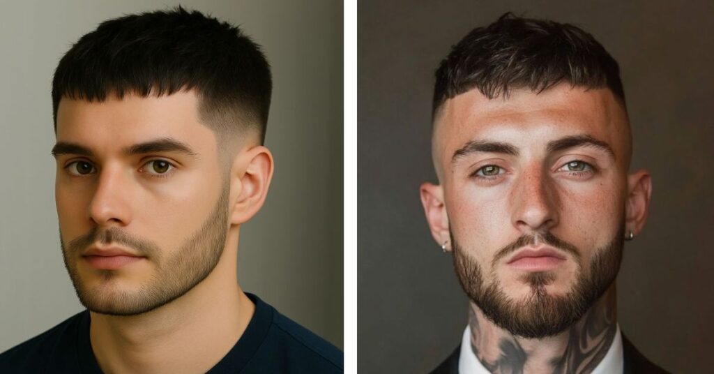 30 Textured Messy Hairstyles for Men textured crew cut