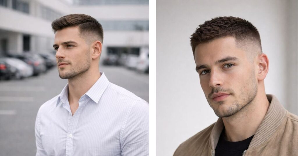 1. classic american crew cut