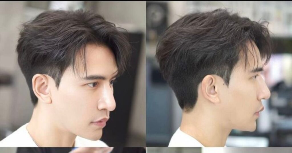 13. slicked back two block