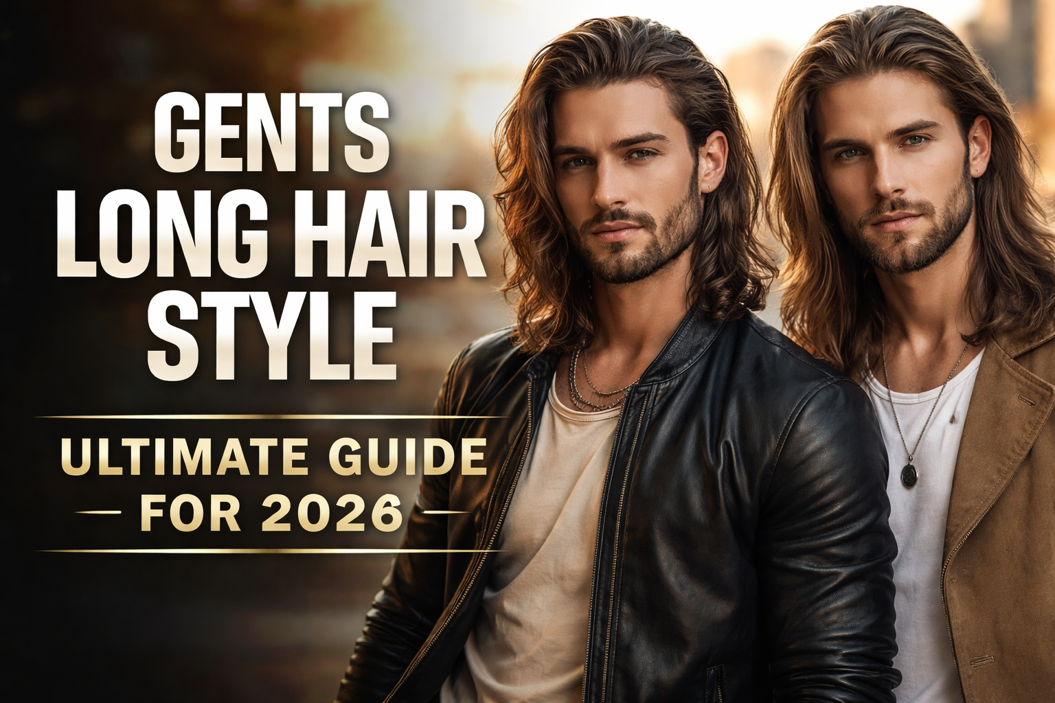 Gents Long Hair Style