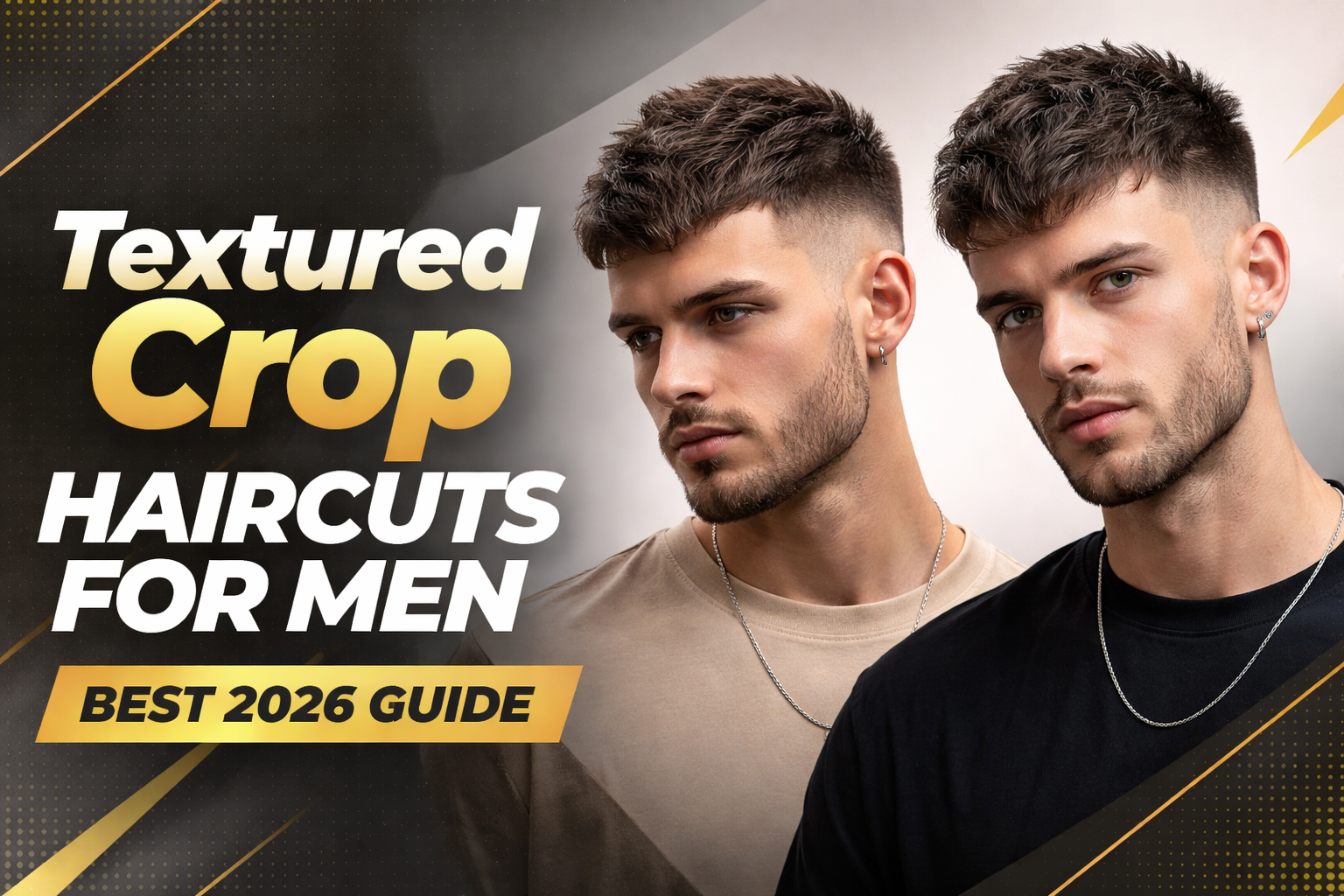 Textured Crop Haircuts for Men