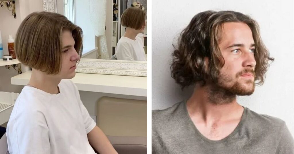 chin length artistic bob