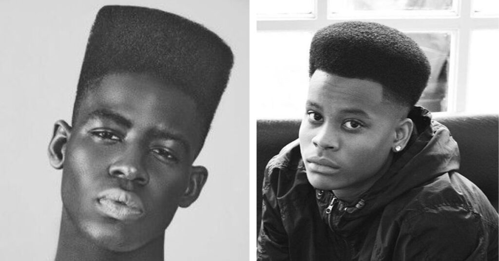  classic 90s box fade