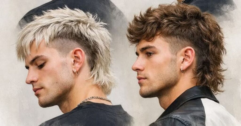 Cleanest Mullets for Men: Modern Taper Styles classic tapered mullet