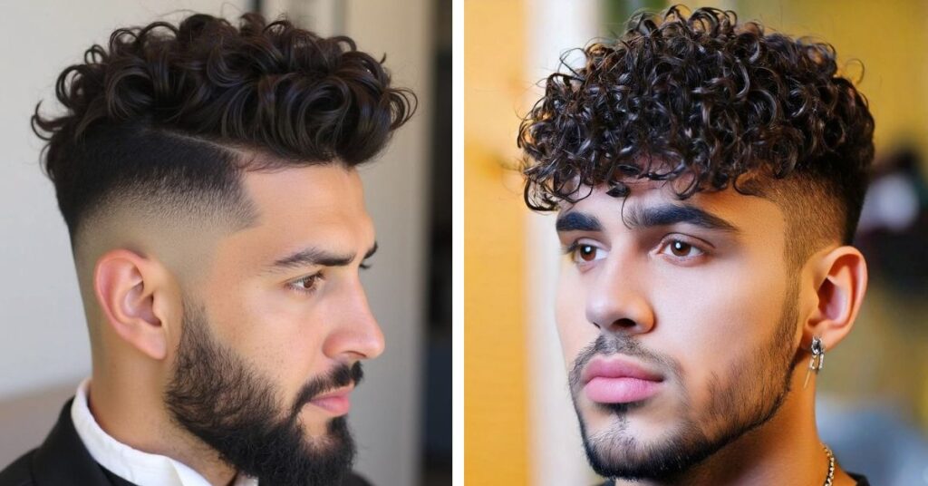 Best Curly Hairstyles for Men in 2026 curly bowl cut