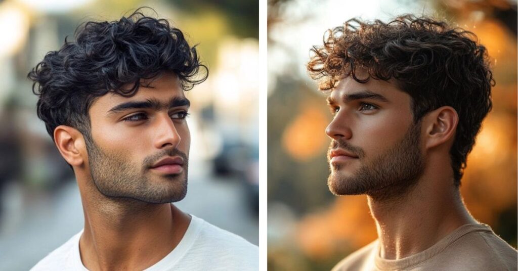 Best Curly Hairstyles for Men in 2026 curly pompadour