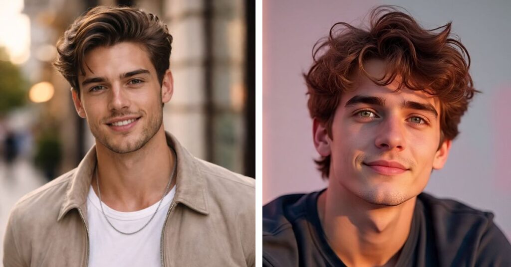 Best Curly Hairstyles for Men in 2026 curly pompadour fade