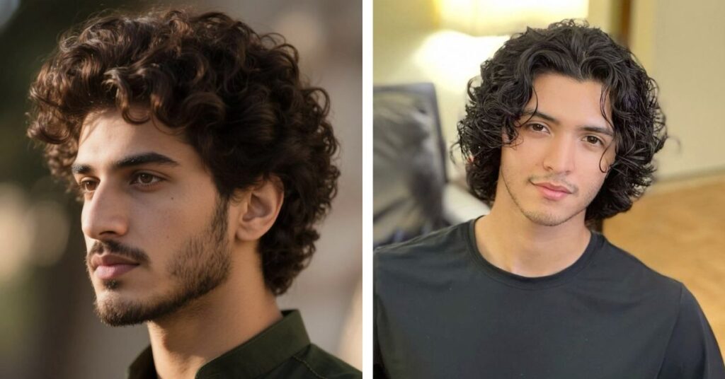 Best Curly Hairstyles for Men in 2026 curly side part