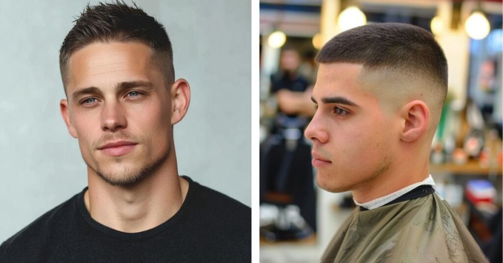 disconnected crew cut