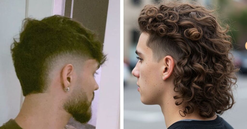 Cleanest Mullets for Men: Modern Taper Styles drop fade mullet