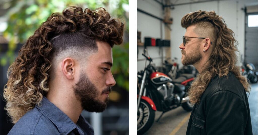 euro style mullet