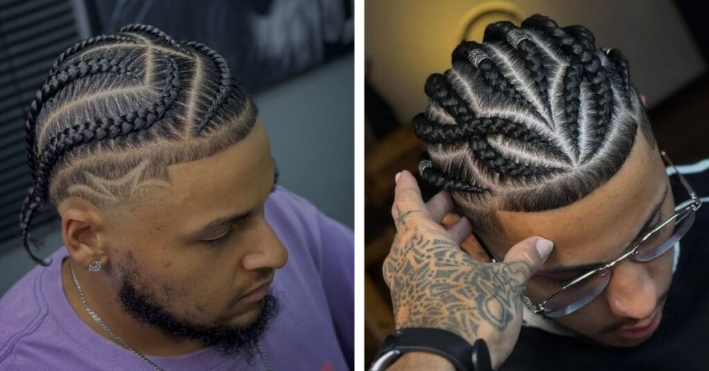  feed in cornrows