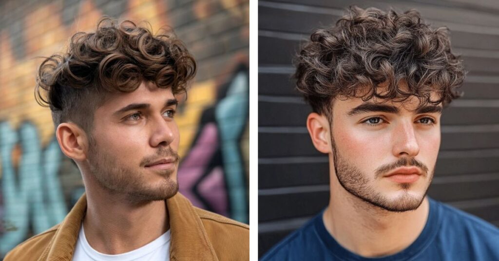 Best Curly Hairstyles for Men in 2026 high top curls