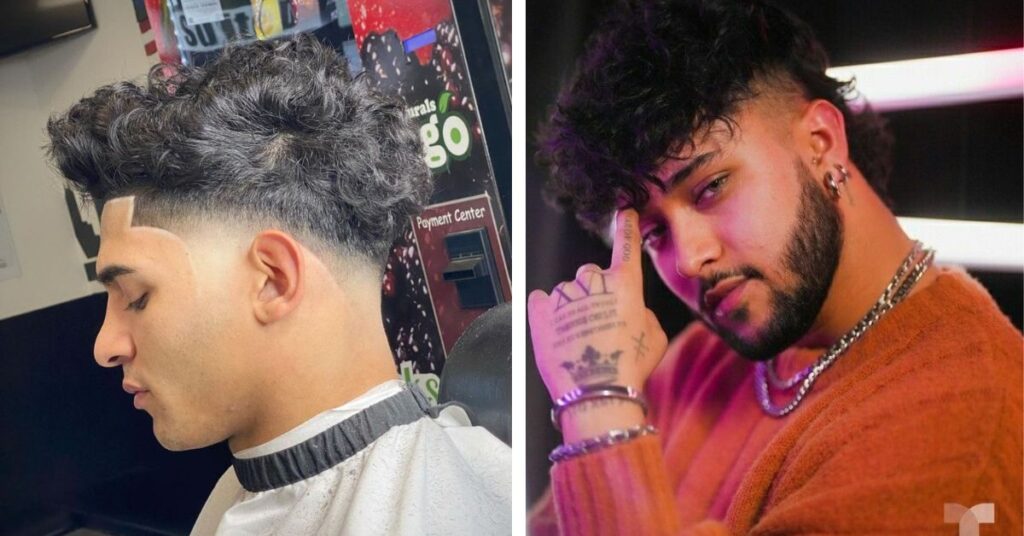  high top fade with line up