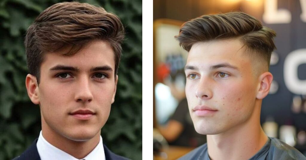 ivy league (long crew cut)