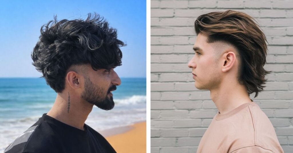Cleanest Mullets for Men: Modern Taper Styles low fade mullet