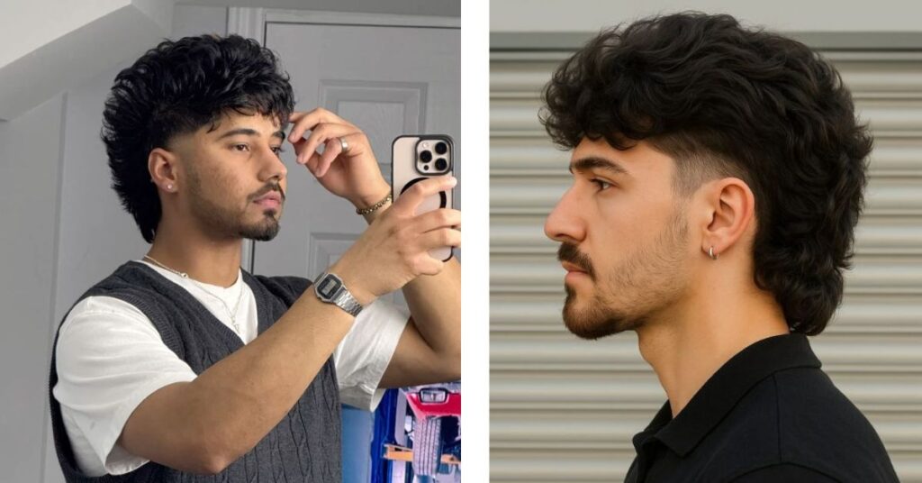low fade mullet
