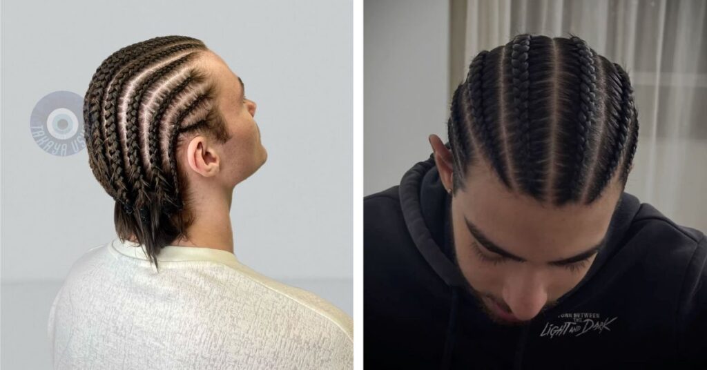 Short Hair Plaits: 20 Styles & Micro-Grip Guide micro cornrows short hair