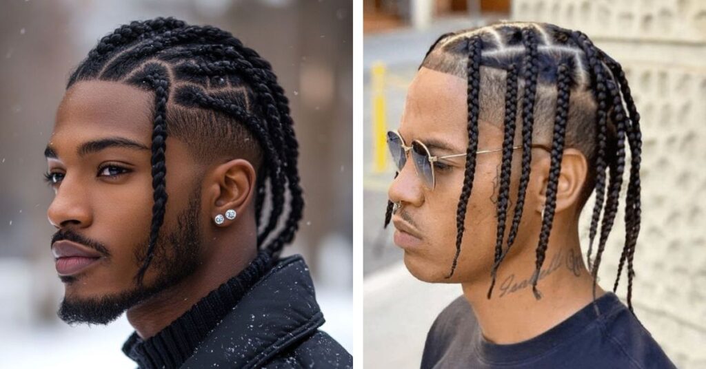 Short Hair Plaits: 20 Styles & Micro-Grip Guide mini boxer braids