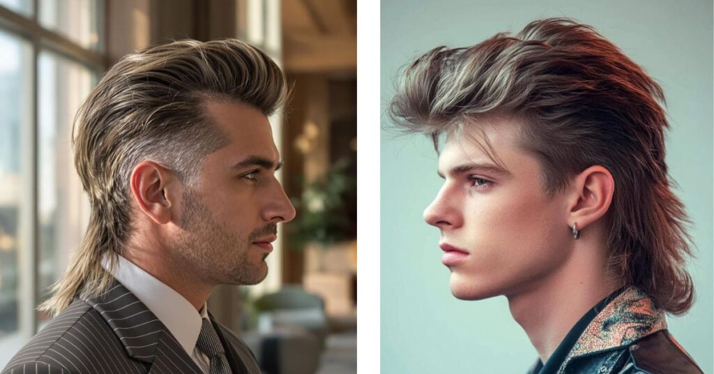 modern business mullet