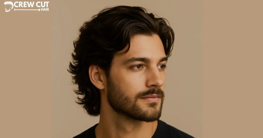  modern mullet middle part