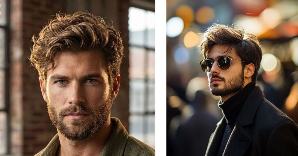 Shag Haircuts Men: The Ultimate Guide to Texture and Style shag with beard blend