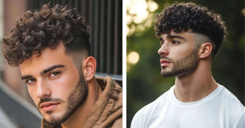 Best Curly Hairstyles for Men in 2026 short tapered curls