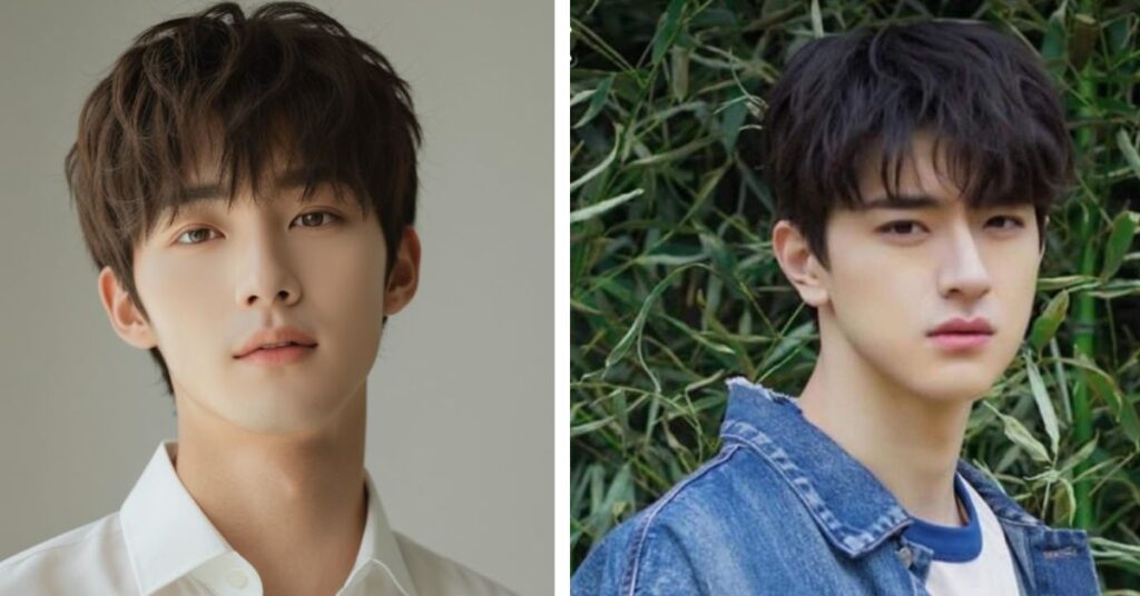 Two Block Haircut Style Guide: 25 Modern Korean Haircuts for Men side parted two block