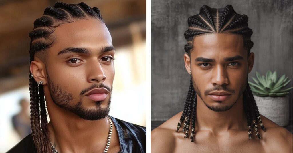 Short Hair Plaits: 20 Styles & Micro-Grip Guide side swept braid