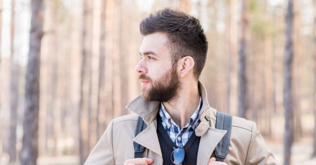 side swept textured crop