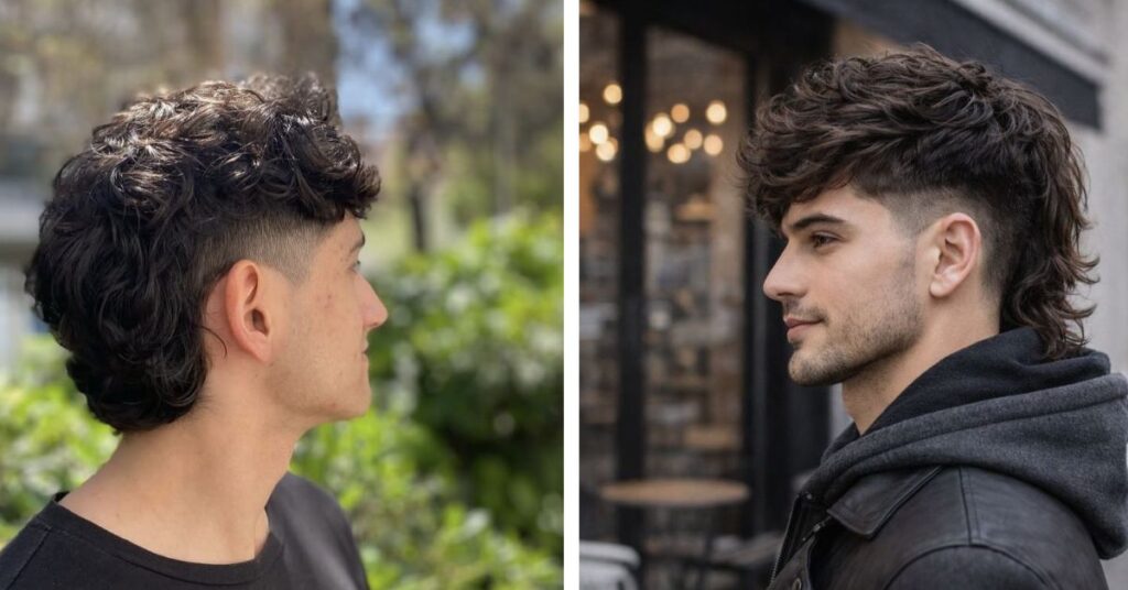 Cleanest Mullets for Men: Modern Taper Styles skin fade mullet