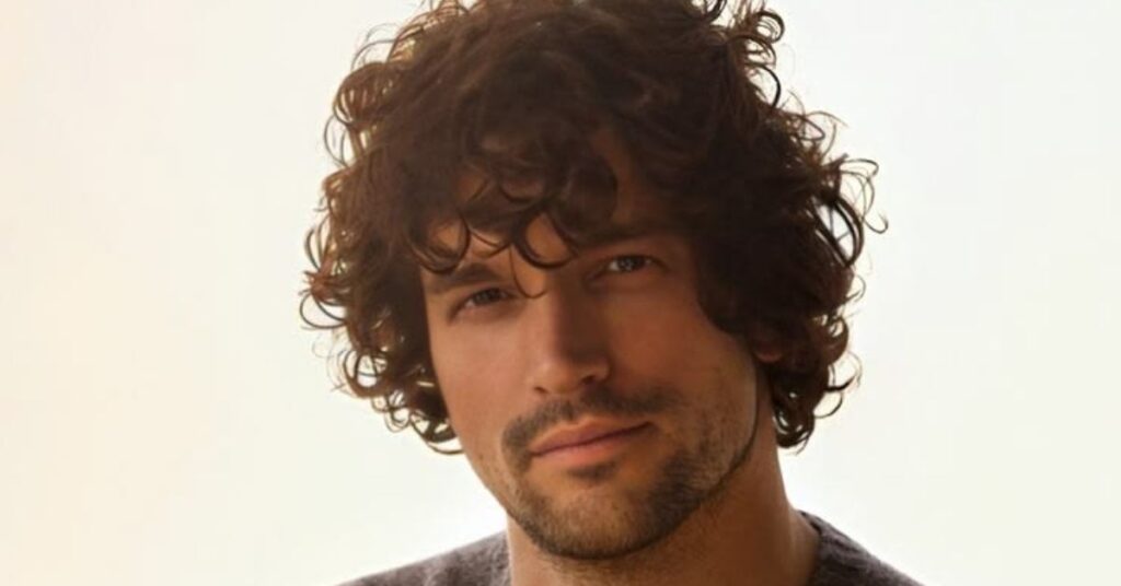 soft permed middle part